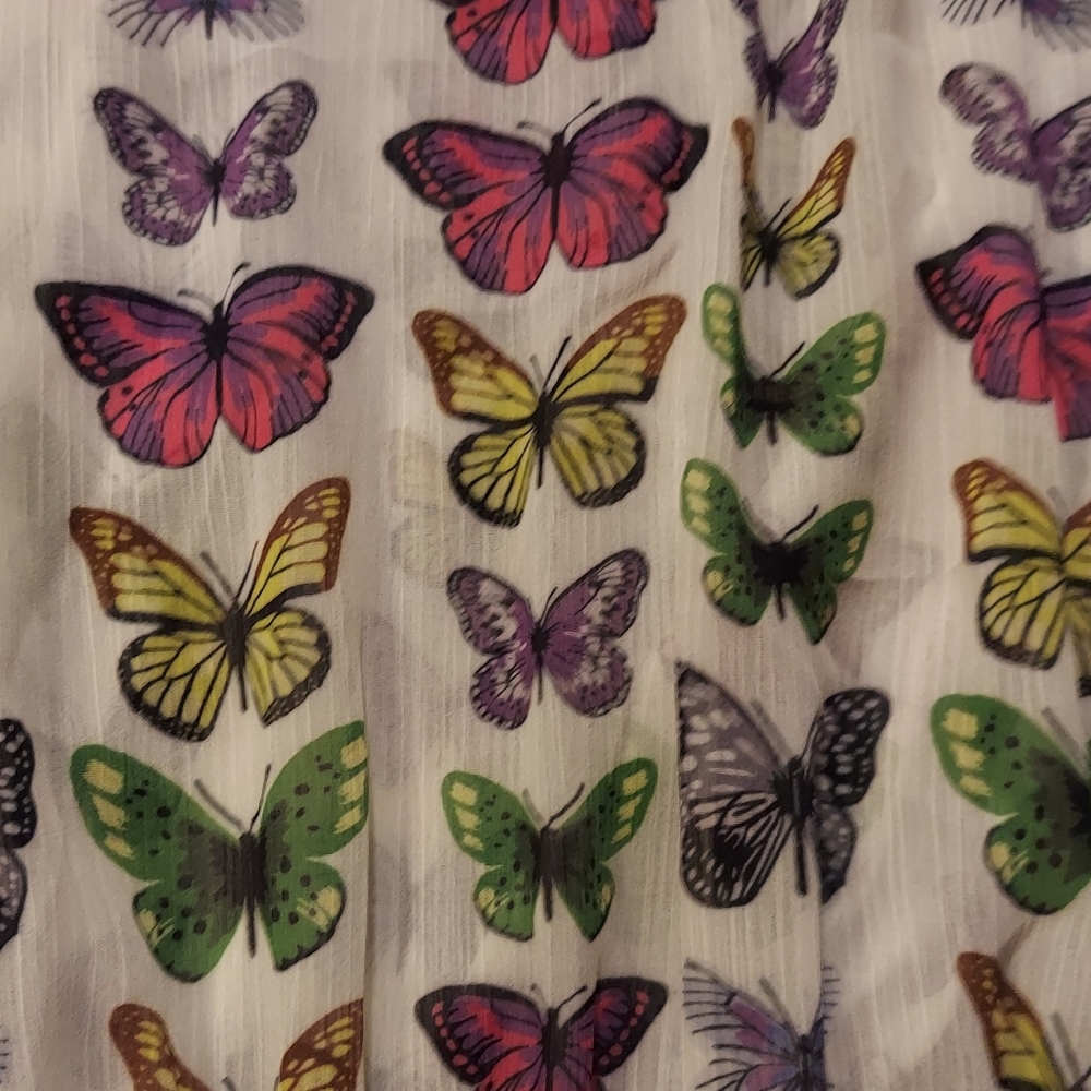 L'Agence Marcella Crepe Womens Bodysuit Butterfly Summer NWOT Size S See Pics. - Picture 4 of 9